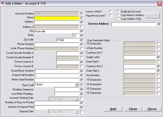 RVS Mosaics Adding Accounts