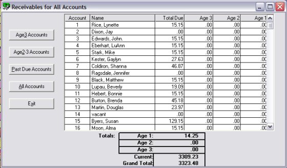 RVS Mosaics Browsing Receivables